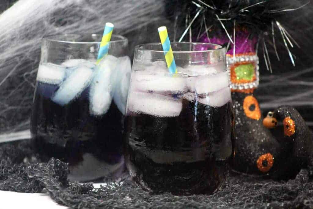 Double, double toil & trouble! It's time to bubble up a fun Halloween drink for kids! Make this Witches Brew in just a few minutes! Perfect for parties!