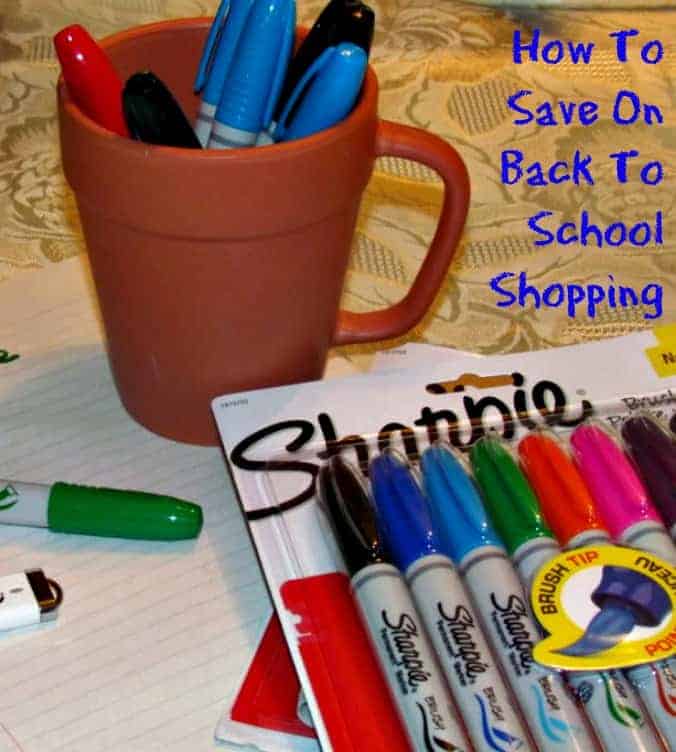 How to save on back to school shopping- OurFamilyWorld