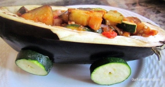 Eggplant Veggie Wagon Recipe: Creative way to eat vegetables