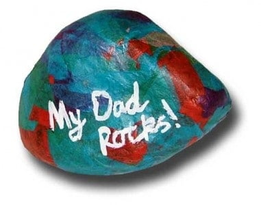 dad-rock craft for kids