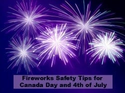 Fireworks Safety for the familiy