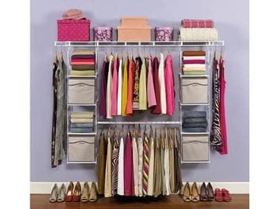 Organize Your Closet with Rubbermaid Max Add-On