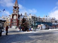 Mont-Tremblant during Christmas Holidays
