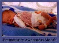 Prematurity Awareness Month