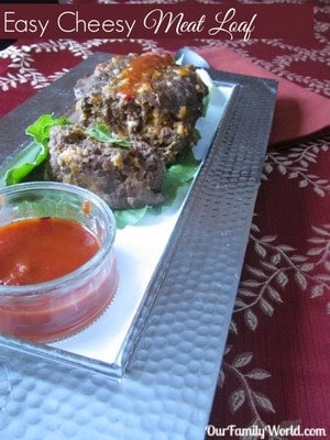 Easy Cheesy Meat Loaf Recipe
