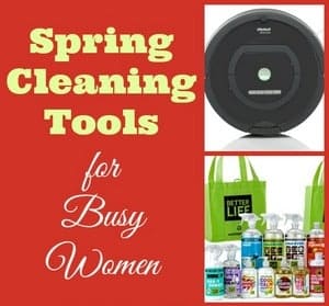 Spring Cleaning Tools for Busy Women