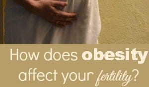 How does obesity affect fertility