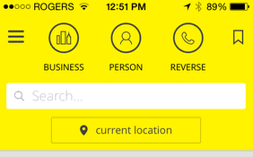yellow pages app