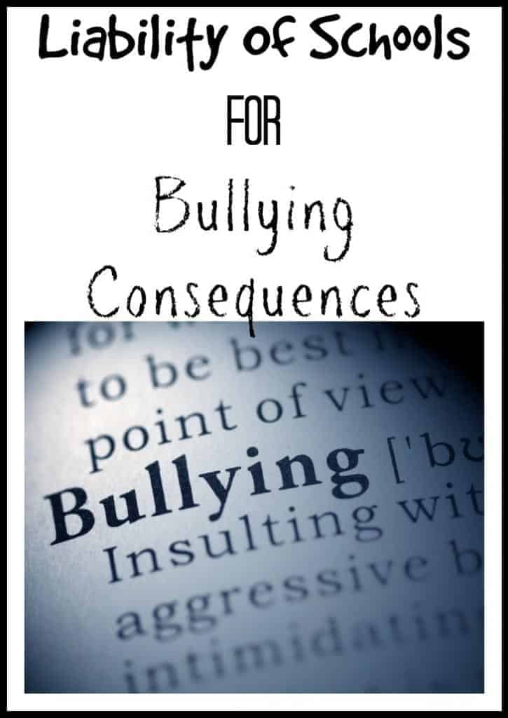liability-of-schools-for-bullying