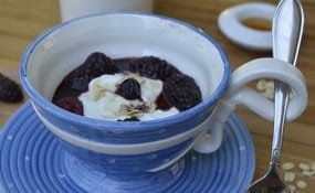 Healthy breakfast recipe for kids: Berry Compote