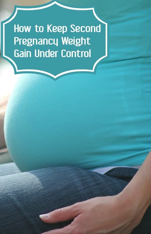 How to keep second pregnancy weight gain under control