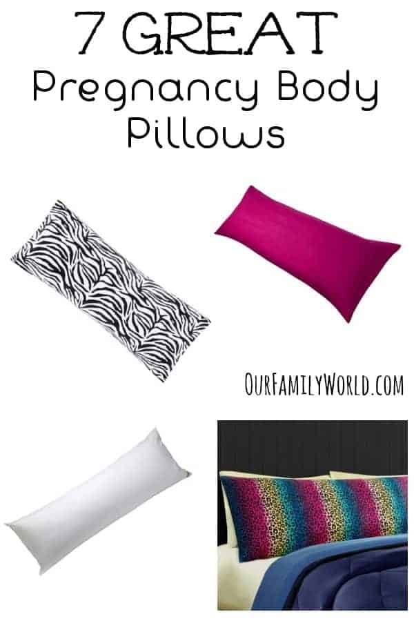7 Great Pregnancy Body Pillows