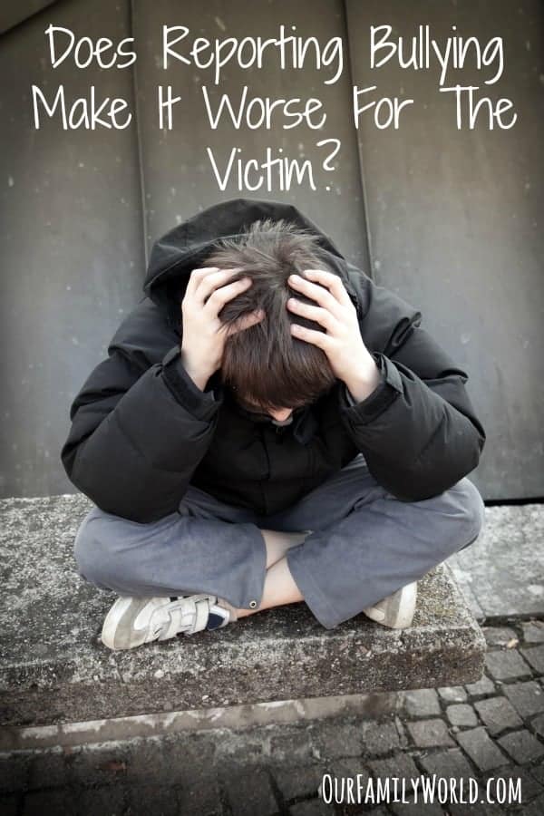 Does reporting bullying make it worse for the victim? How can we stop bullying without hurting kids more in the process?