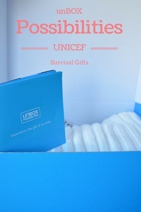 unBOX possibilities and help children in need with UNICEF survival gifts. These gift ideas truly give back to communities around the world and help inspire the spirit of social good in your own children.
