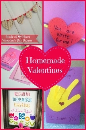 Homemade Valentines day cards ideas