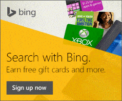 You already spend plenty of time searching the web. Isn't it time you got rewarded for it? Check out Bing Rewards and start earning points for searching!