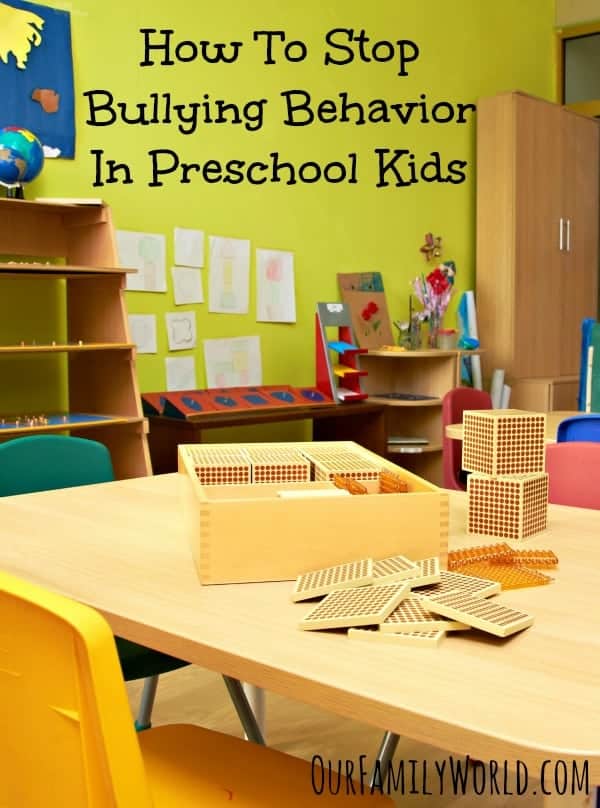 How To Stop Bullying Behavior In Preschool Kids