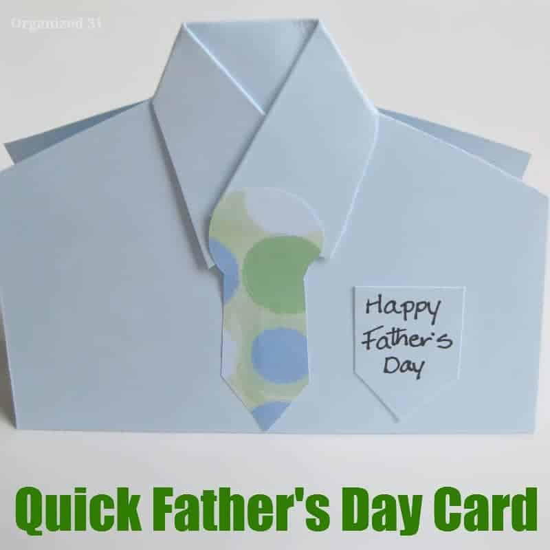 Quick Father's Day Cards Ideas