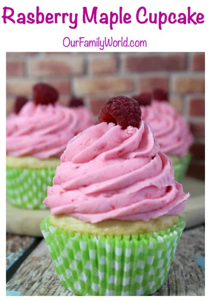 Looking for a sweet treat to celebrate mom on her special day? Check out this delicious raspberry maple Mother's Day cupcake recipe to add to your Mother's Day menu! My mom is a huge raspberry fan. When it is the raspberry season, she stocks up on them and enjoys them in a raspberry mousse, in a salad or just as.
