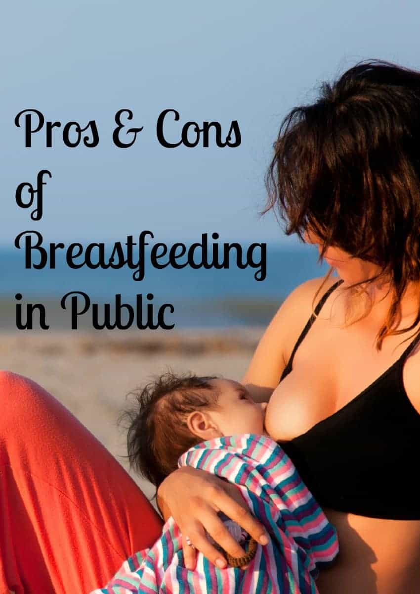 Wondering about the pros and cons of breastfeeding in public? Check out our thoughts on the issue & give you tips on dealing with any difficulties you face.