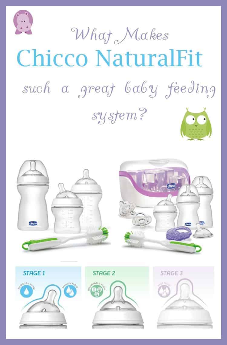 What makes Chicco NaturalFit the best baby bottle feeding system? Check out our favorite features and see why this is the most natural fit for your baby.