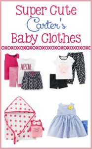 Looking for the cutest baby clothes at affordable prices? Check out the amazing Carter's Child of Mine selection available at your local Walmart!