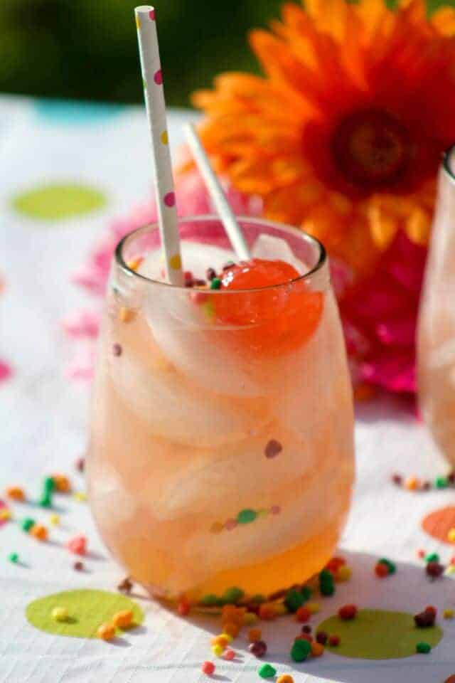 Looking for a fun virgin drink? How about a cute summer drink recipe for kids? Both adults and kids will love our tropical strawberry lemonade summer drink!