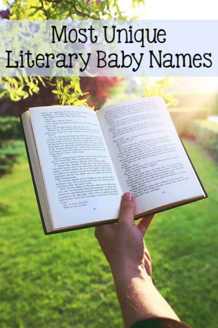Having a hard time coming up with a good name for your baby bump? Check out our favorite unique baby names from literature for both boys and girls!