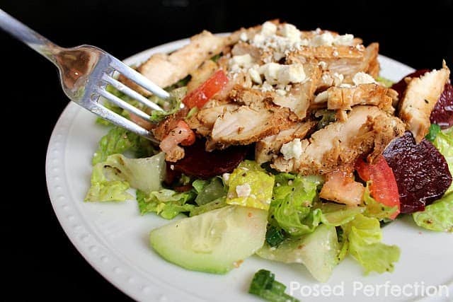 Lemon Chicken Greek Salad Cheap Healthy Meals For Large Families