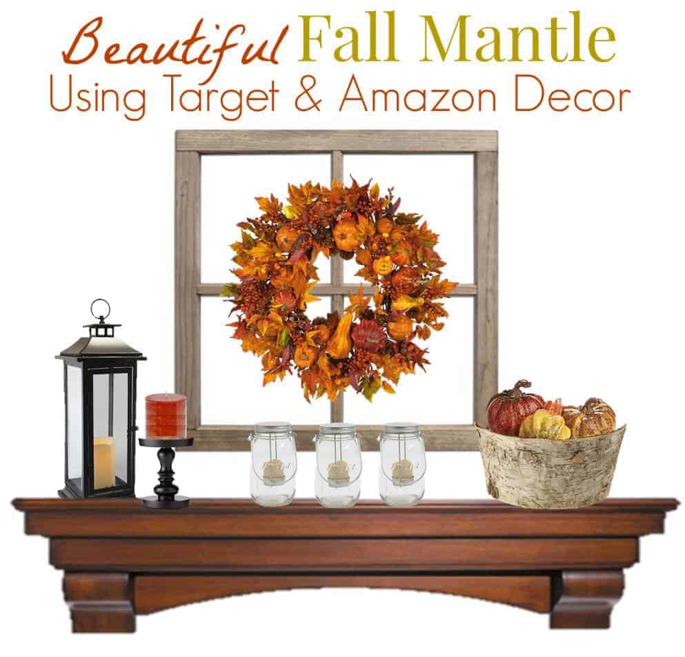 Design and decorate your fall mantle using our fantastic fall and thanksgiving home decor ideas. Create a chic look in minutes!