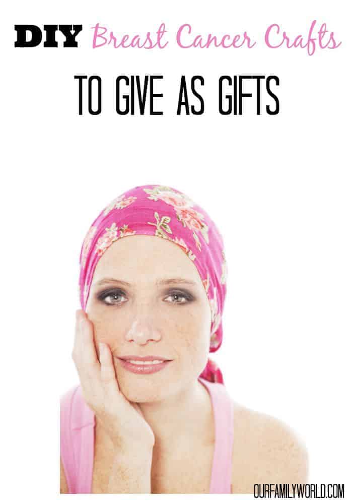 DIY Breast Cancer Crafts to Give as Gifts Brighten up someone's day and help them in their battle with these great breast cancer crafts to give as gifts. They're also perfect for raising awareness! 