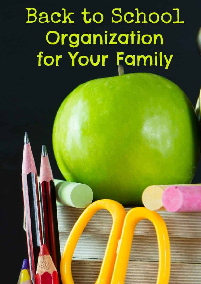 Get ready for the first day of the new school year with these great back to school organization ideas for your whole family! We've got you covered from lunch to paperwork!