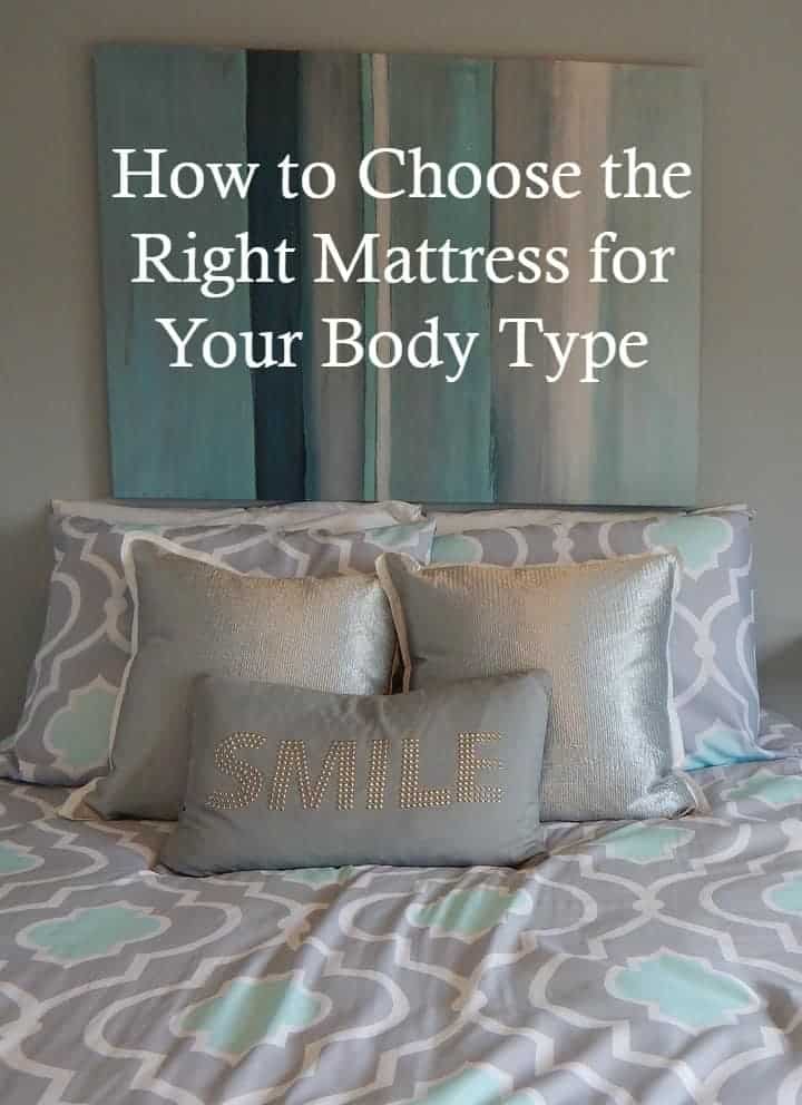 Wondering how to choose the right mattress for your body? Follow our easy tips and you'll be off in dreamland in no time, then waking up refreshed! 