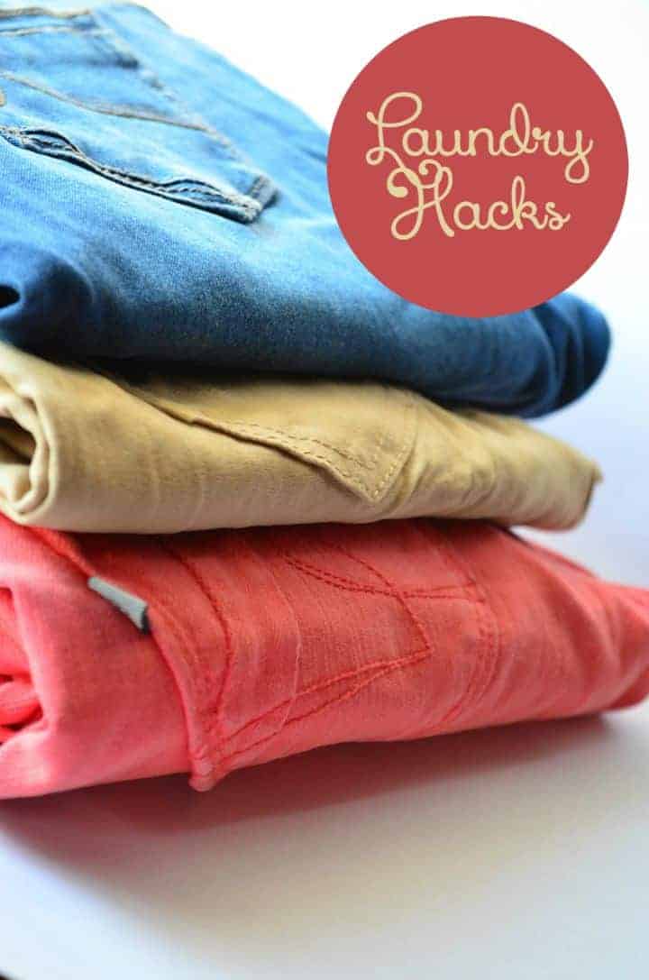 Got a mountain of never-ending laundry? Check out these Laundry Hacks that will totally save your life...or at least a little of your time. Let's face it, we'll never get away from doing laundry, so we might as well make the best of it!