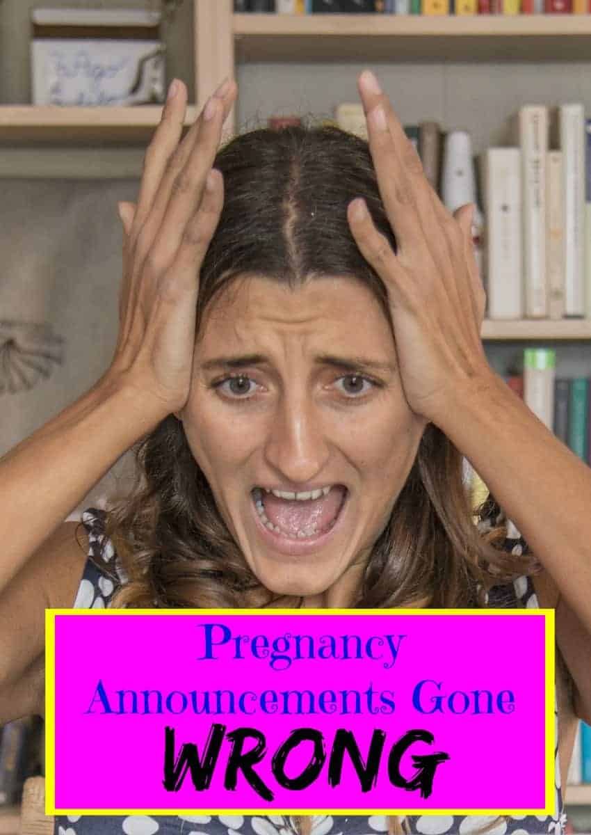 With so many ways to announce your big news, you may be tempted to go a little overboard. Before you do, check out these pregnancy announcements gone wrong!