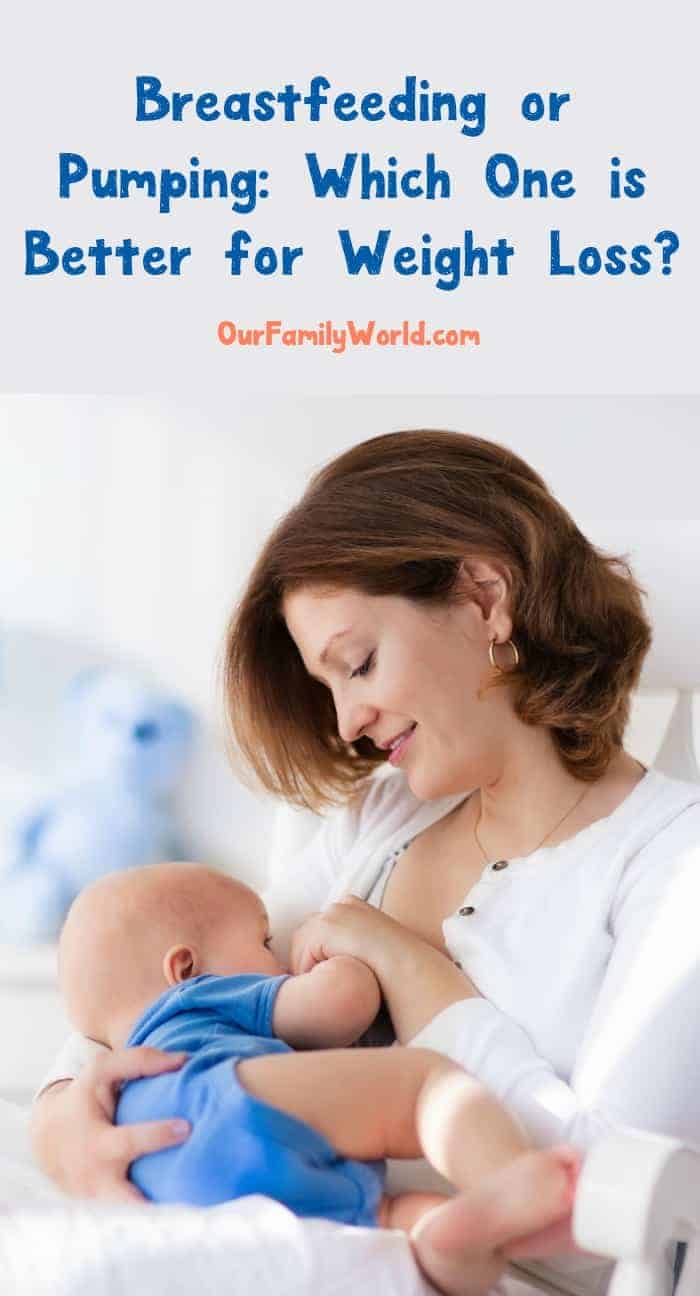 Breastfeeding or pumping: which is better for weight loss? It’s a question that a lot of women ask as they near the end of their 3rd trimester. We all know that breast milk is the best food for your baby, but does it matter how they get it? Will one method really help you lose weight more than the other? That’s what we’ll find out!