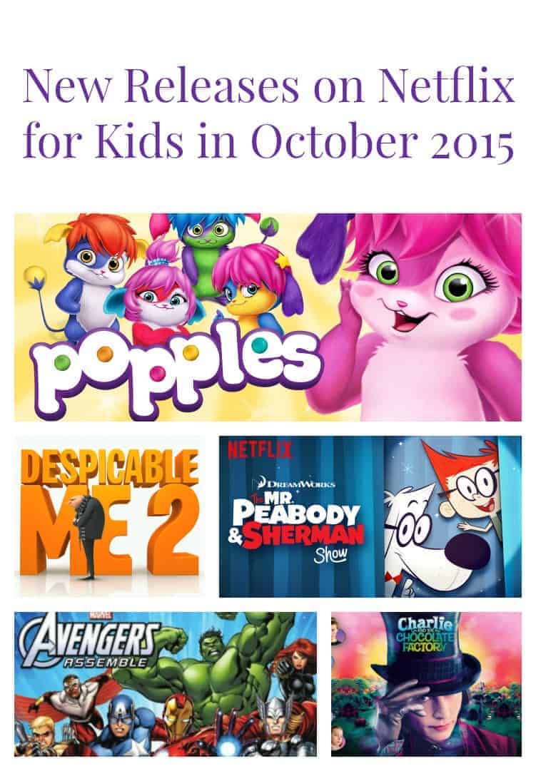 The new releases on Netflix for kids in October 2015 are jammed packed full of fun movies and educational shows, including a super exciting reboot of a 1980s classic! Which one? Check the list to find out!