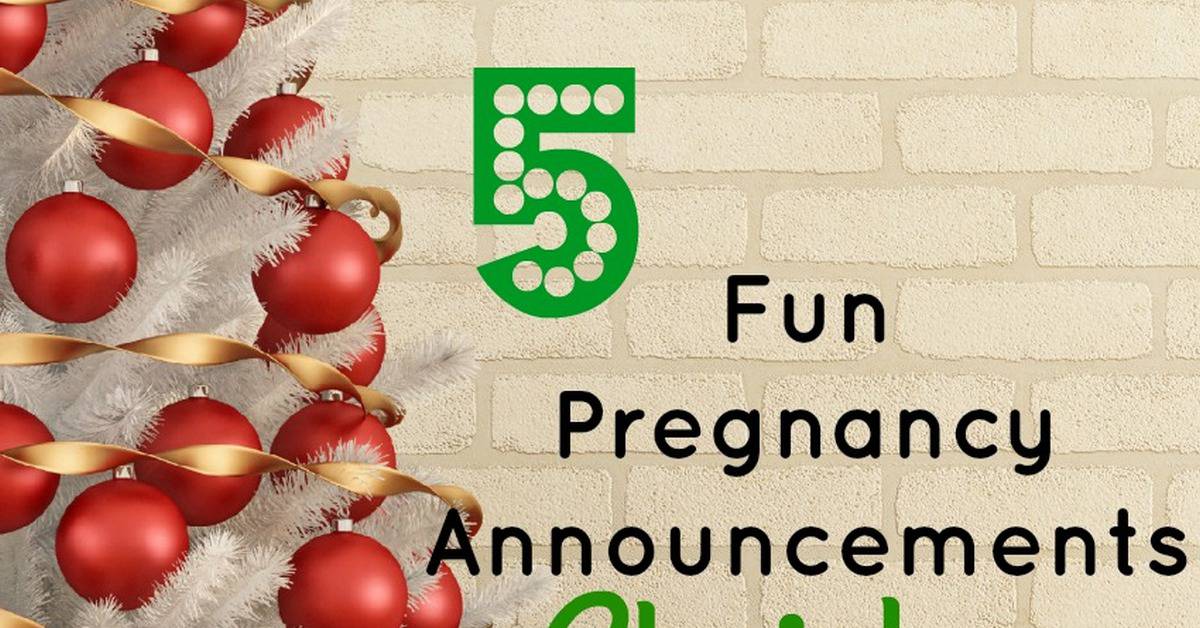 The holidays are a great time to share your big news about your growing family! Check out our favorite Christmas pregnancy announcement ideas!