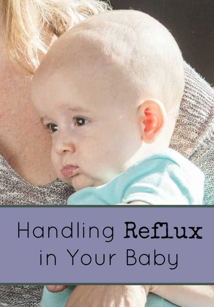 Does your baby spit-up more than normal? There's a chance it could be more than just average spit-up. Here are some tips on handling reflux in your baby.