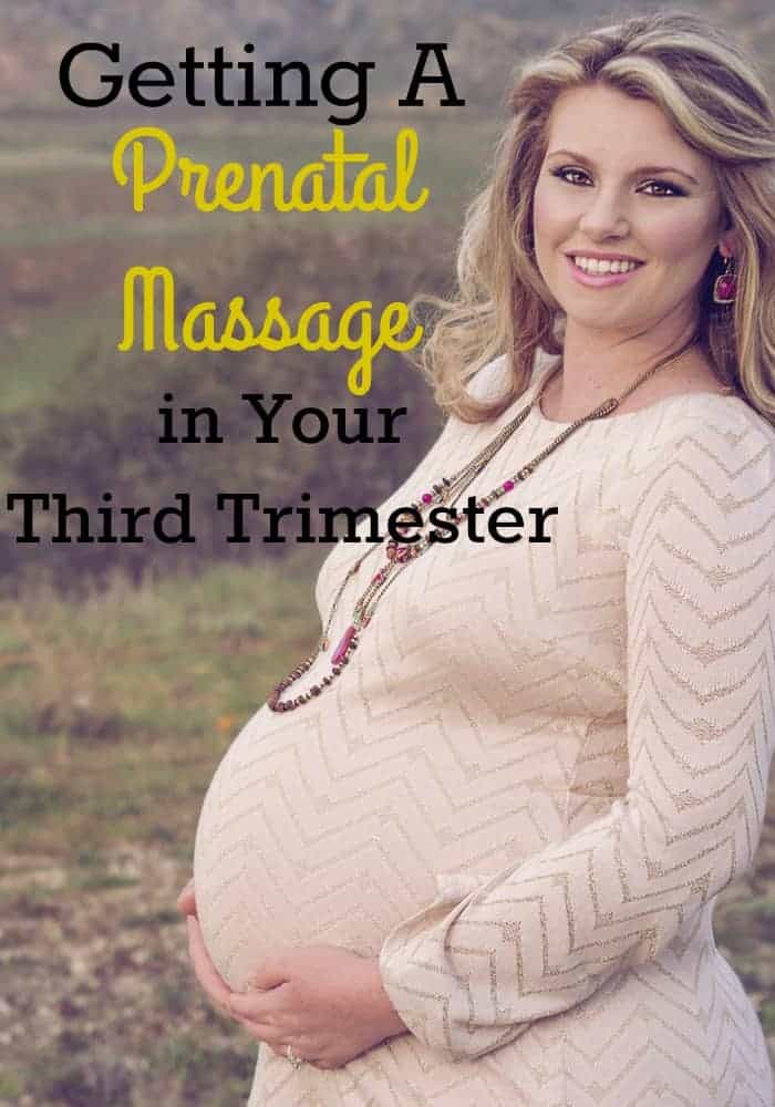 Getting a prenatal massage in your third trimester might be the best time to get one! Are there precautions to take?