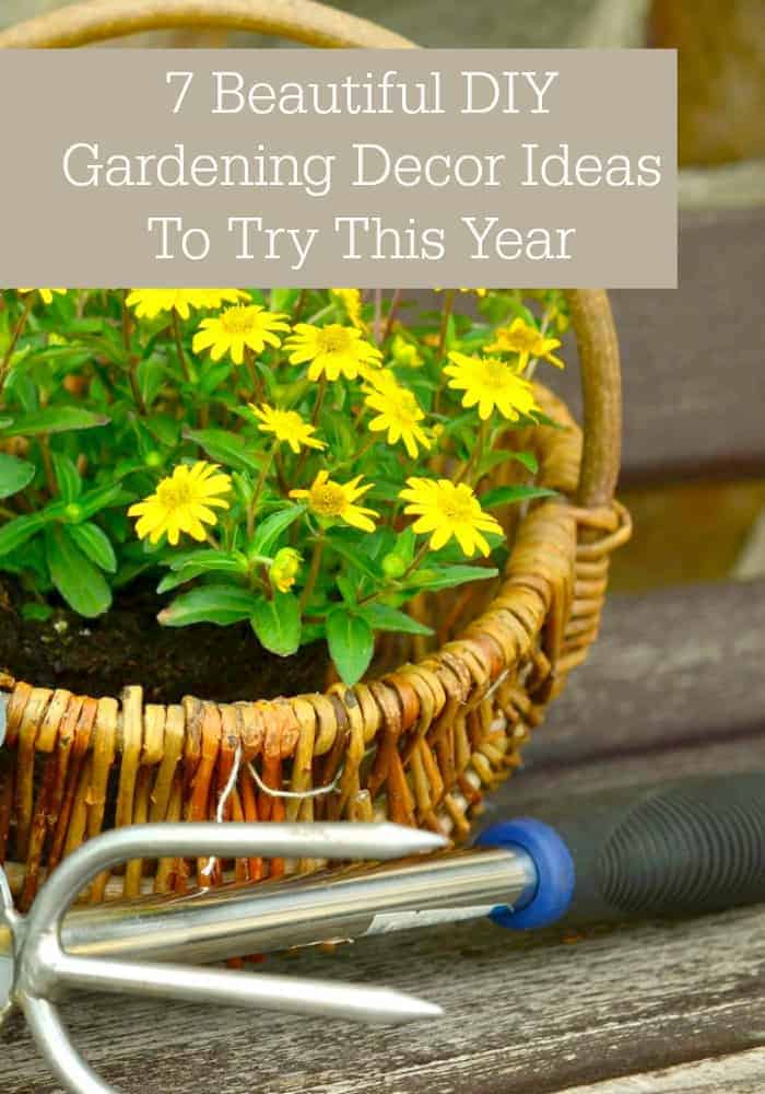 Create your own backyard retreat with our sweet DIY gardening decor ideas. These ideas will brighten up any greenspace, you gotta check them out