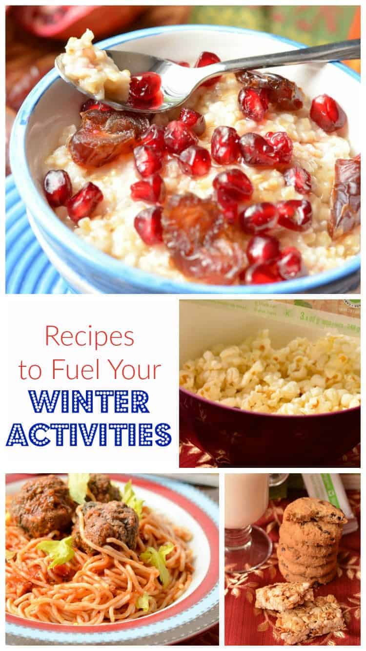 Planning a fun day of winter activities? Check out three great recipes to fuel your family on the slopes, in the snow or just out and about!