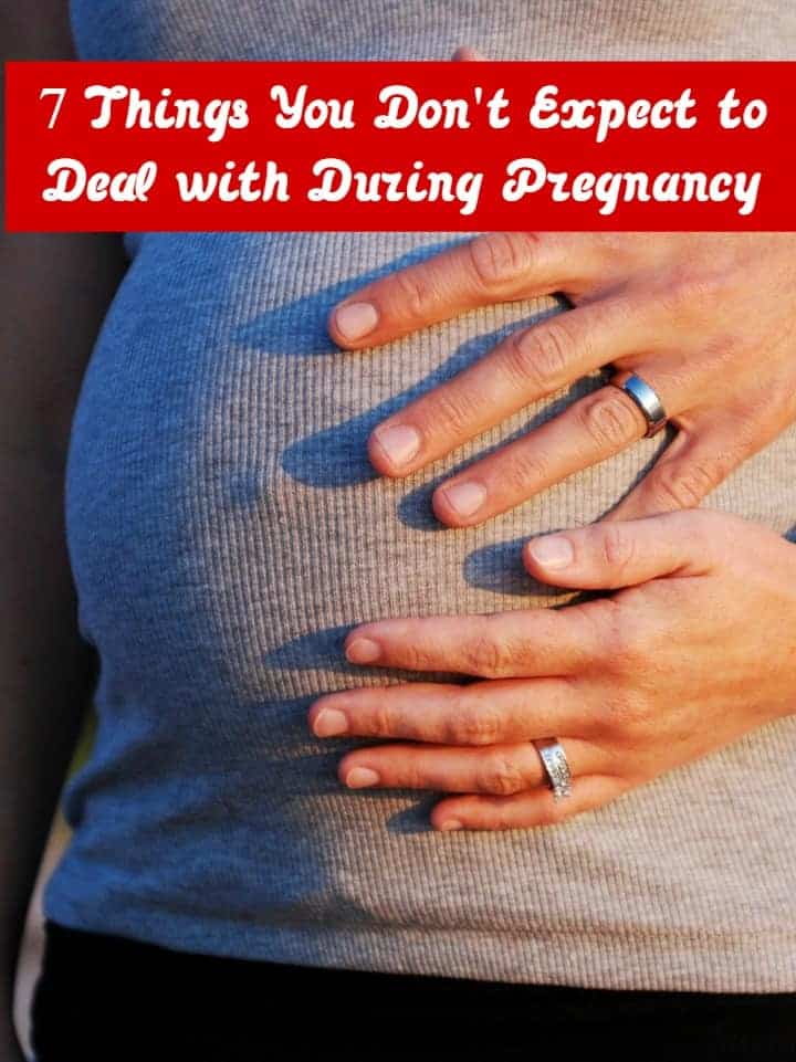Think you're prepared for all pregnancy can throw at you? Think again! Check out 7 things you don't expect to deal with during pregnancy!