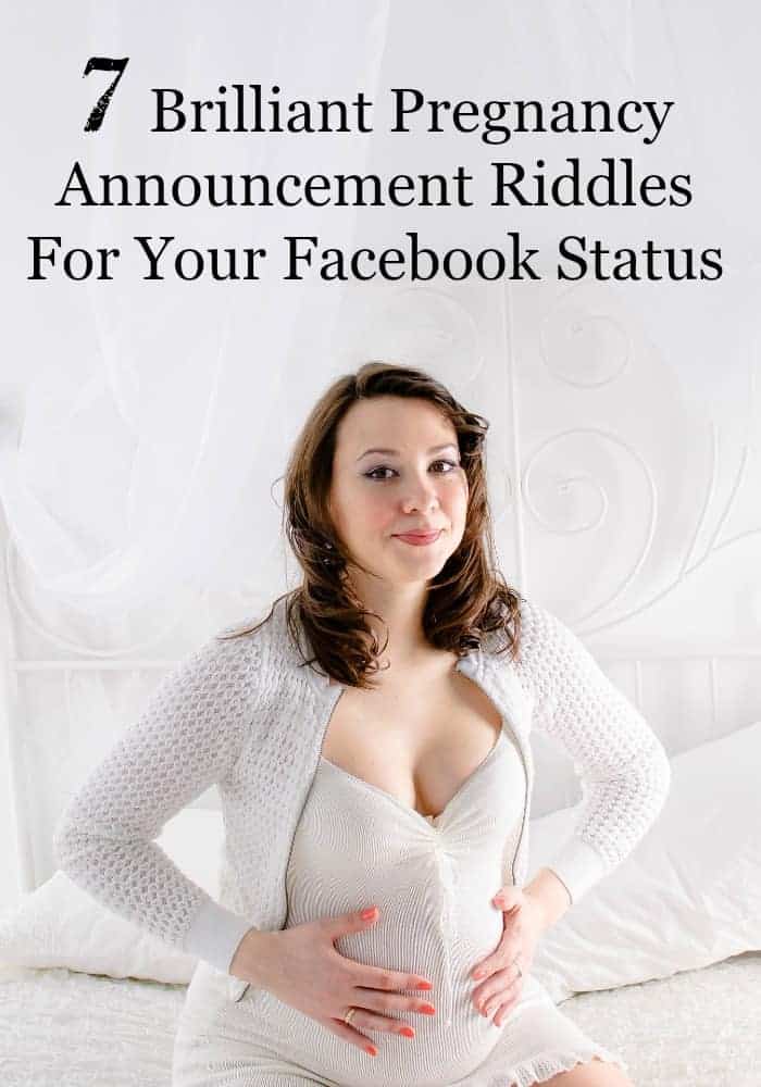 7 Brilliant Pregnancy Announcement Riddles For Your ...
