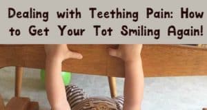 Teething pain can make a normally happy baby utterly miserable. Check out our top 5 tips for soothing those sore gums & getting baby smiling again!