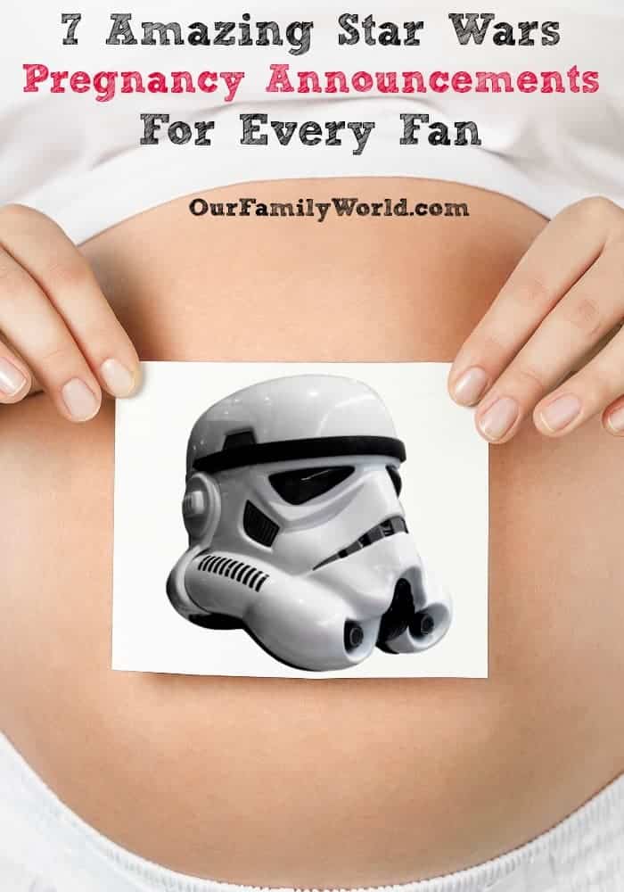 Looking for totally unique pregnancy announcements to give to your parents? Check out these awesome Star Wars pregnancy announcements!