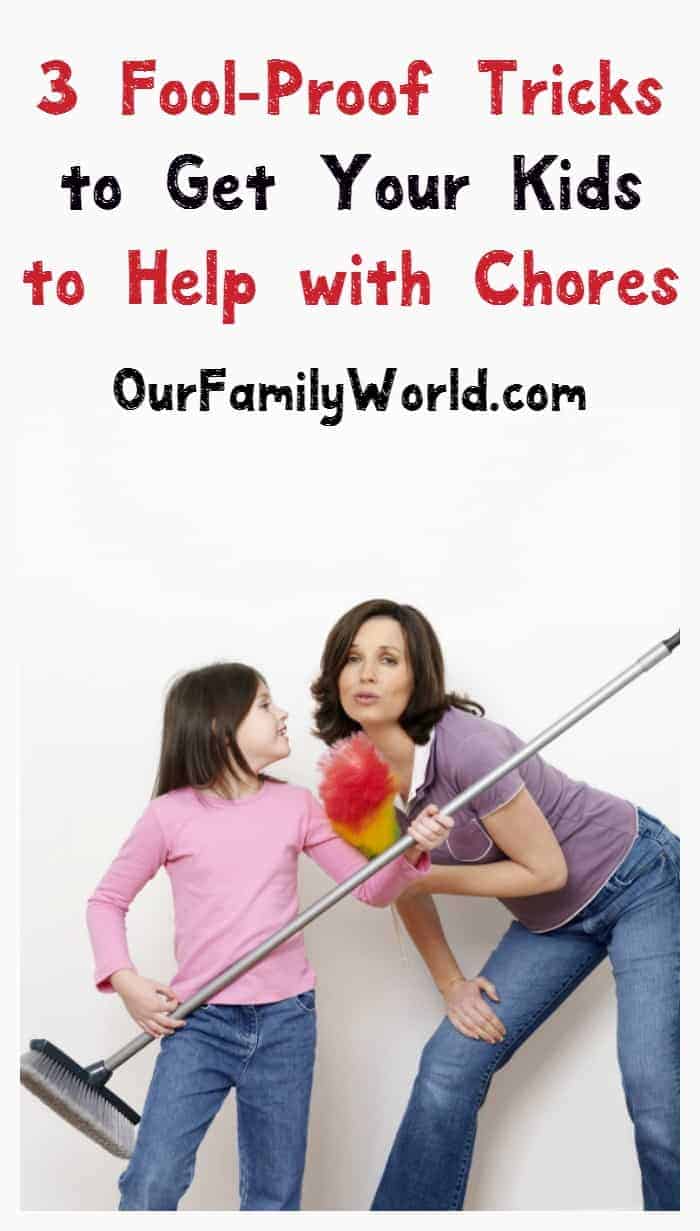 Having a hard time getting your kids to help around the house? Check out these humorous yet oh-so-useful parenting tips for inspiring your kids to do chores! 