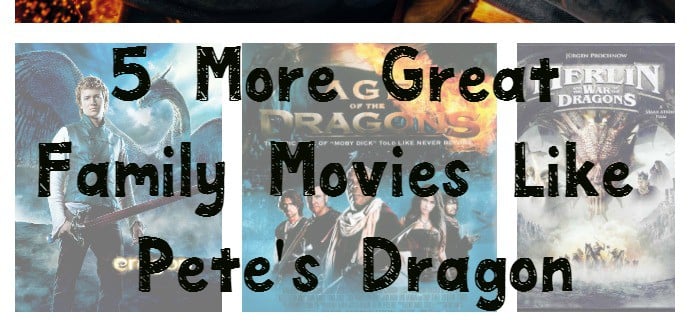 Looking for other great family movies to watch like Pete's Dragon? You're in the right place!