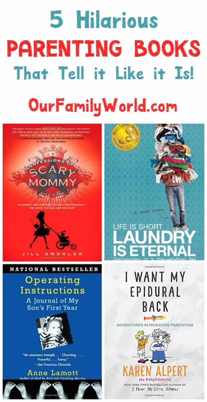 Looking for the best parenting books to read that really tell it like it is? Check out these funny books for women that give you a realistic look at motherhood!