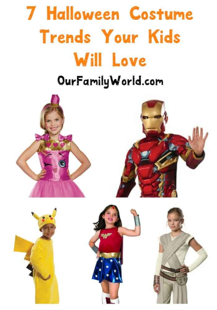 Try 7 Halloween costume trends your kids will love and skip the ghost.